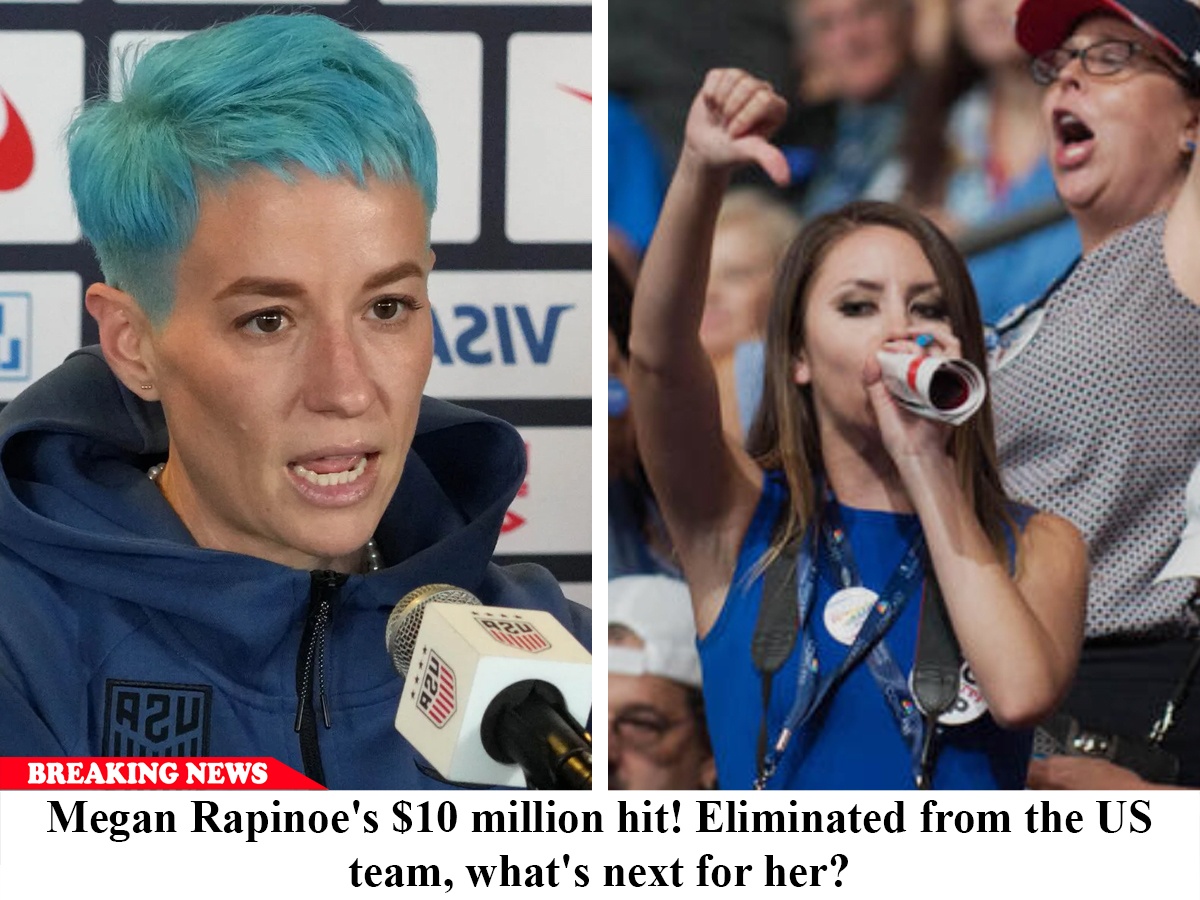 Breaking: Megan Rapinoe’s $10 Million Hit! Eliminated From The US Team, What’s Next For Her?