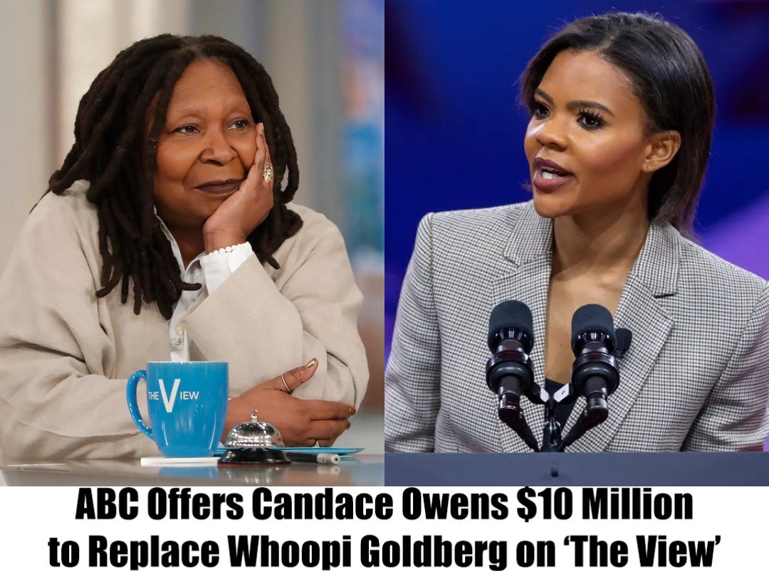 Breaking: ABC Offers Candace Owens $10 Million to Replace Whoopi Goldberg on ‘The View’