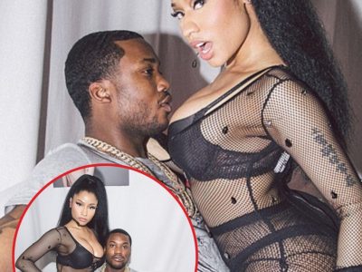 "Nicki Minaj's Parisian Provocation: Posing with Redheaded Meek Mill on The Pinkprint Tour"-vut