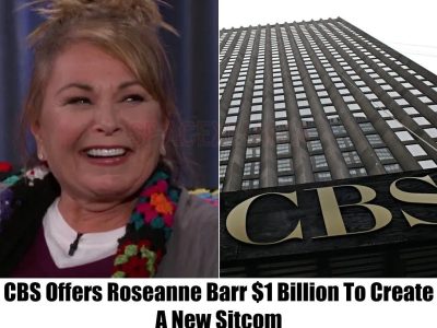 Breaking: Roseanne Barr Receives $1 Billion Offer from CBS to Create a New Sitcom.