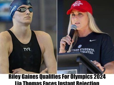 Breaking: Riley Gaines Earns Spot in 2024 Olympics as Lia Thomas Encounters Rejection.