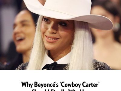 Why Beyoncé's Cowboy Carter Should Finally Win Her Album of the Year at the 2025 Grammys.