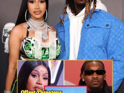 CCTV Footage Shows Offset Threatening Cardi B With A G#n After She Completely Drained His Account.