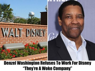 Denzel Washington Turns Down $50 Million Disney Project, Citing Concerns Over ‘Woke’ Approach.