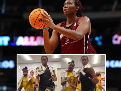 Video: When Aliyah Boston and her new WNBA teammates recorded themselves in the changeroom, Caitlin Clark swiftly left the scene.