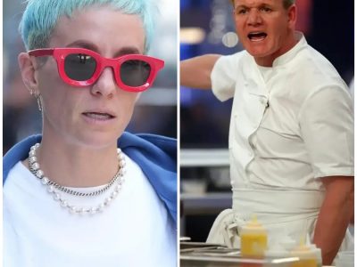 Breaking: Gordon Ramsay Throws Megan Rapinoe Out Of His Restaurant.