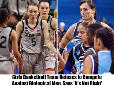 Breaking: Girls Basketball Team Refuses to Compete Against Biological Men, Says ‘It’s Not Right’