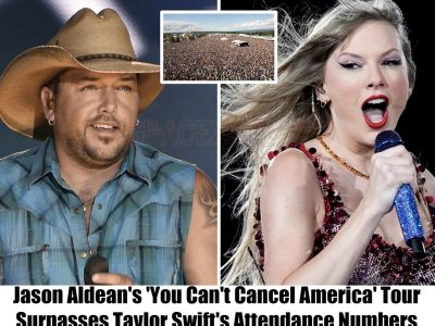 Breaking: Jason Aldean’s ‘You Can’t Cancel America’ Tour Surpasses Taylor Swift’s Attendance Numbers.