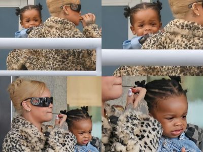 What’s up Rihanna’s Mini Fentys The Adorable Antics of RZA and Riot!