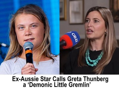 Ex-Aussie Star Calls Greta Thunberg a ‘Demonic Little Gremlin’