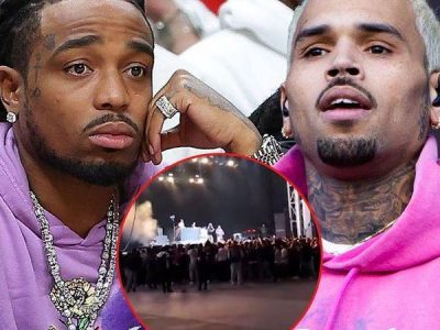 Breaking News : Quavo REACTS to Chris Brown Buying Almost Every Concert Ticket So He Had To Perform For Empty Crowd .