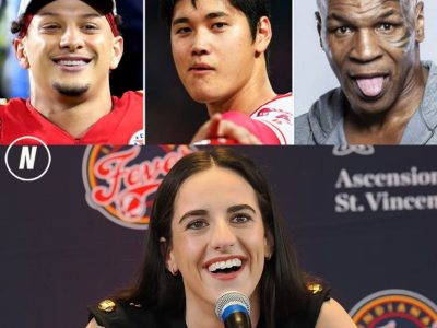 Caitlin Clark destroys Patrick Mahomes, Shohei Ohtani and Mike Tyson for popularity: Reese also features.