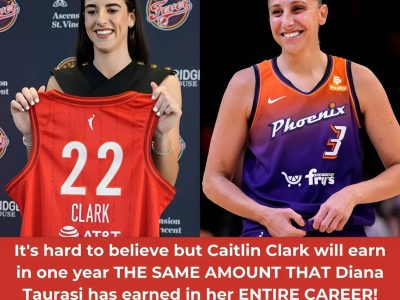 Why Caitlin Clark will earn in one year the same amount that Diana Taurasi has earned in her entire career?