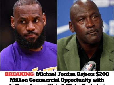 Hot: “He’s A Woke Crybaby”, MC Jordan rejected the opportunity to trade worth 500 million USD with LeBron James.