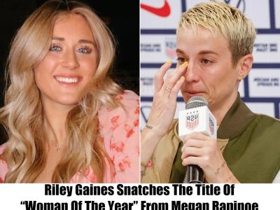 Breaking: Megan Rapinoe’s Reputation Takes a Dive as Riley Gaines Claims ‘Woman of the Year’