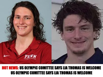 US Olympic Committee Says Lia Thomas Is Welcome To Try Out – For The Men’s Team – Fame Flare.