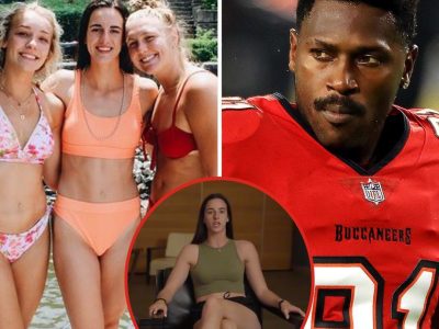 Caitlin Clark Responds "Harshly" To Antonio Brown After Comments Implying "She's A Man"