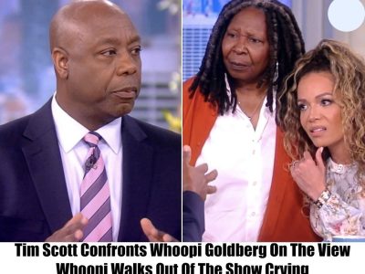 Breaking: Whoopi Walks Out Crying After Confronting Tim Scott on ‘The View’