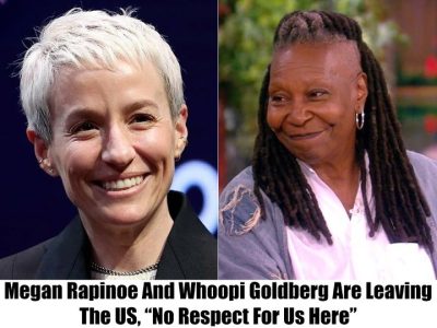 Breaking: Whoopi Goldberg to Leave America with Megan Rapinoe; ‘We Get No Respect Here’.