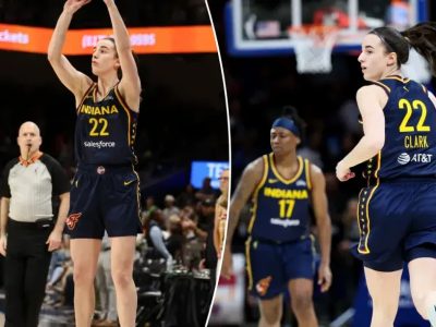 Caitlin Clark emphatically starts off WNBA, Fever career with unreal 3-point shooting