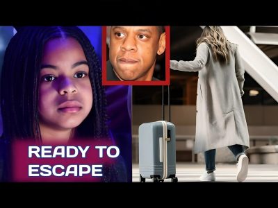 Blue Ivy in tears as Beyonce was caught at Airport trying to escape with Jay-Z money