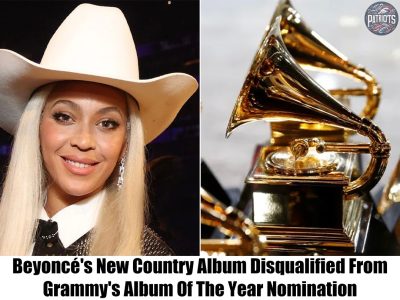 Breaking: Beyoncé's New Country Album Disqualified From Grammy's Album Of The Year Nomination