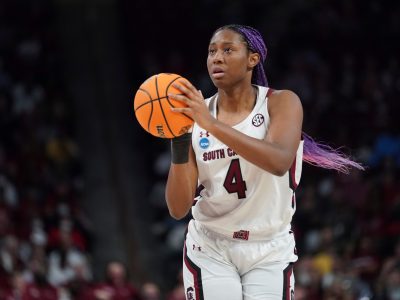 Unanimously selected as the WNBA Rookie of the Year, Aliyah Boston dominated the league.