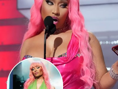 As she shatters a live performance, Nicki Minaj refers to her own hit song as "stupid."