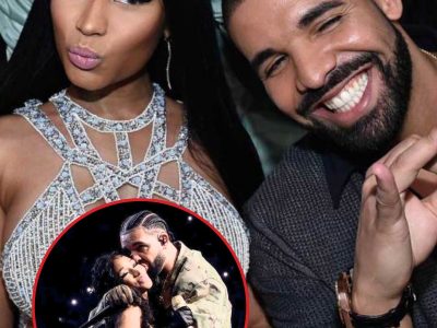 After the two of them perform Needle live in his hometown of Toronto, Drake gives Nicki Minaj a kiss.