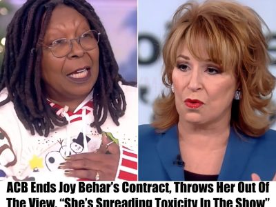 Breaking: ABC Terminates Joy Behar’s The View Contract, Kicks Her Out Of The Show.