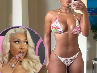 Just take a look at Megan Thee Stallion's abs! She posted a tiny bikini on Instagram.