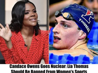 Candace Owens Goes Nuclear: Lia Thomas Should Be Banned From Women’s Sports.