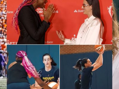 WATCH: Caitlin Clark and Aliyah Boston combine for first time as WNBA players