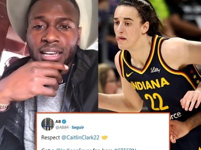 Caitlin Clark shuts Antonio Brown’s mouth on Indiana Fever debut and makes him a fan of hers.