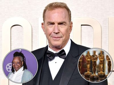 Kevin Costner Refused to be on the Same Stage with Whoopi Goldberg at the Oscars.
