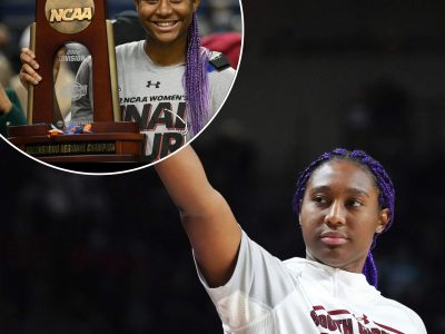 In a cute video, a famous college basketball player waved at a young fan, bringing her to tears.